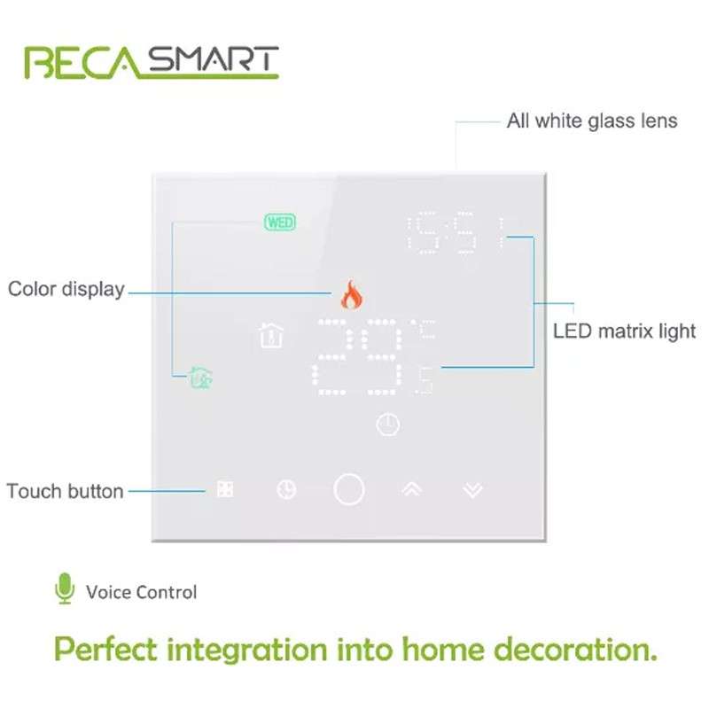 Beca BHT 003GALW Termostato WiFi Inteligente Para Calentamiento De Agua