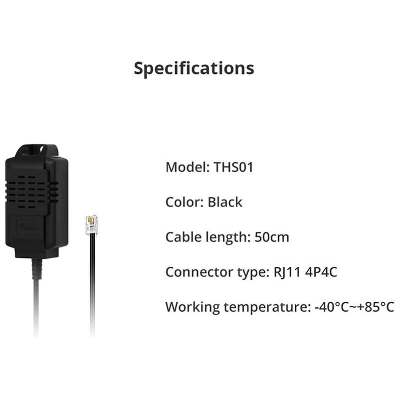 Sonoff Th Elite A With Ths Humidity And Temperature Sensor