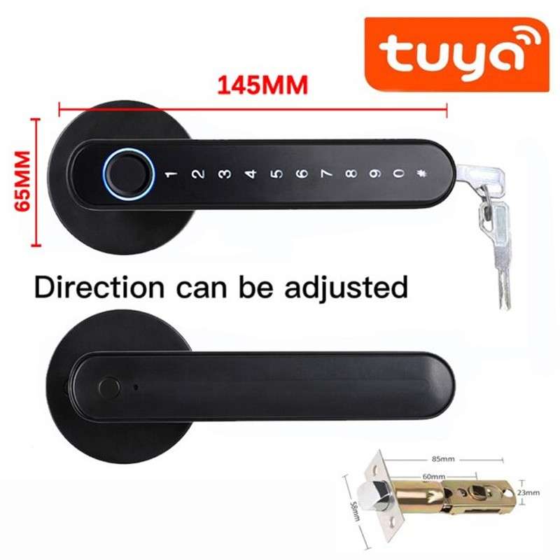 Tuya Serratura Smart Bluetooth Biometrica Con Sblocchi Intelligenti