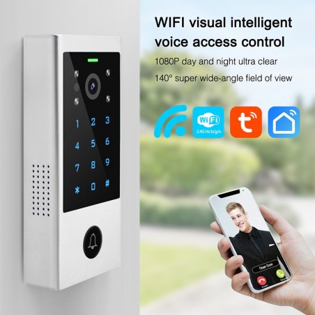 Videoportero Tuya Con Control De Acceso Smart Wifi Expert House