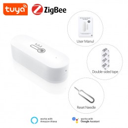 Tuya ZigBee Temperature and Humidity Sensor compatible with Alexa Google