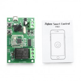 ZB-333-W ZigBee - Módulo de enchufe para automatización del hogar ZigBee,  toma inteligente, toma de interruptor inteligente, módulo de enchufe para