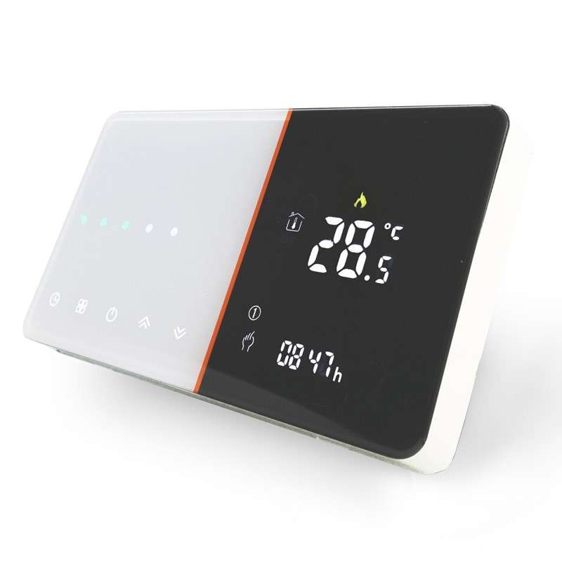 Termostato inteligente wifi de pantalla táctil digital para sistema de  calefacción por suelo radiante en casa