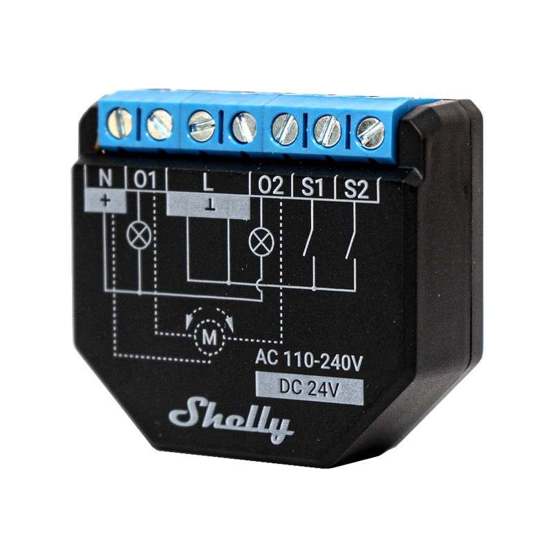 Shelly Plus 1 WiFi inbouwschakelaar
