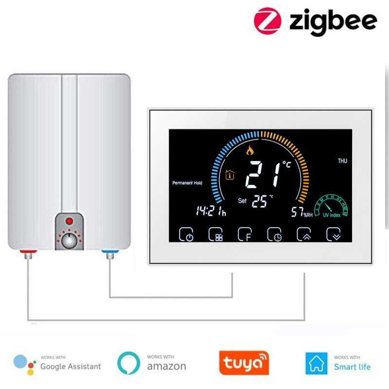 Beca BHT-8000GCLZB ZigBee Termostato inteligente Control de caldera de gas