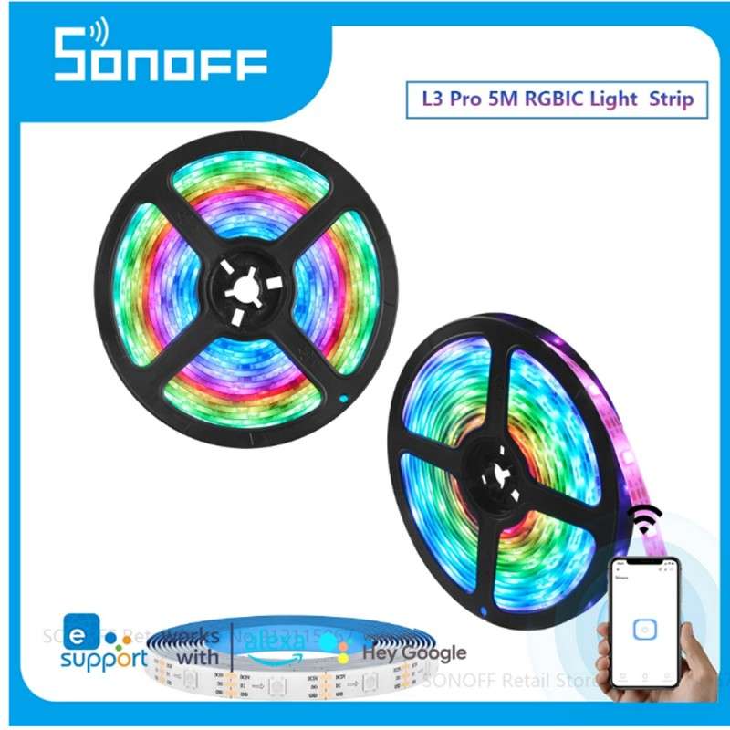 Sonoff Led Strip L3 Pro RGBIC Smart Wifi 5 Meters Addressable