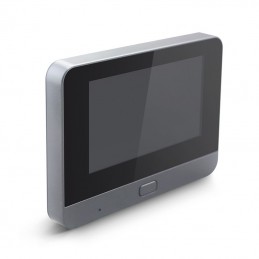 Timbre WiFi inteligente con mirilla de vídeo de cámara de 1080P/120 ° para  puerta pantalla LCD de 4 Abanopi Timbre visual