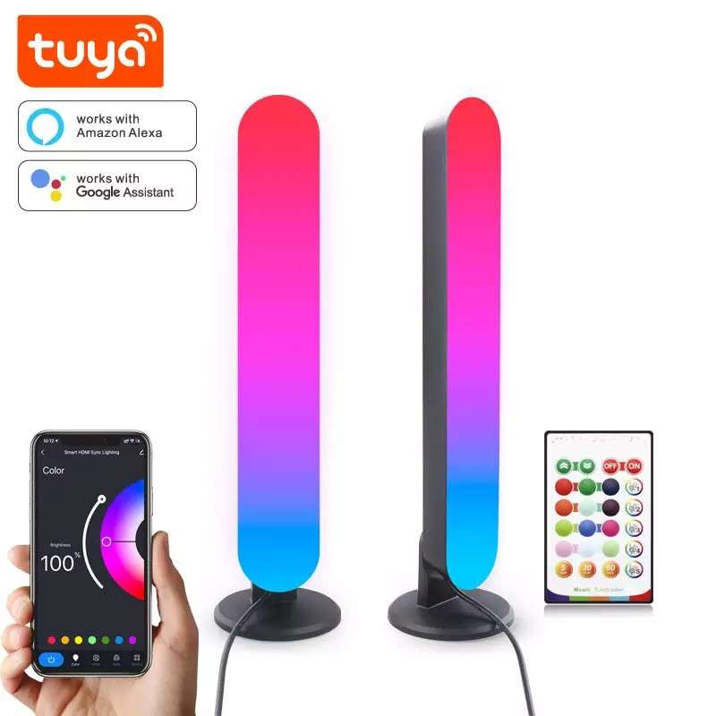 Tuya Smart WiFi und Bluetooth LED-Lichtleisten Musikalisches