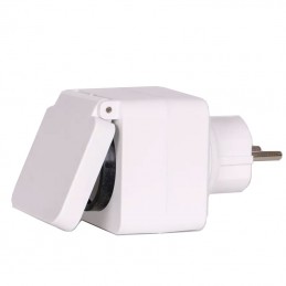 Outdoor Smart Plug IP44 Waterproof Smart Home Wi-Fi Outlet with 2 Sockets -  China Smart Plug, Outdoor Waterproof Smart Socket
