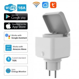 Outdoor Smart Socket Wifi, Alexa Outdoor Smart Plug