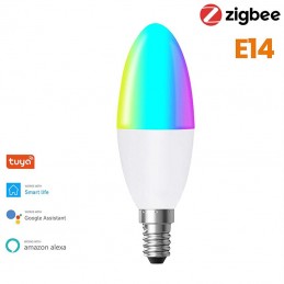 Ampoule LED E14 RVB-CCT 6 W / 470 lm LAV-301.zigbee compatible ZigBee, LED  SMD
