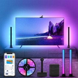 Tuya Smart WiFi RGBIC für Immersions-LED-TV-Kit Expert4house Spiele 