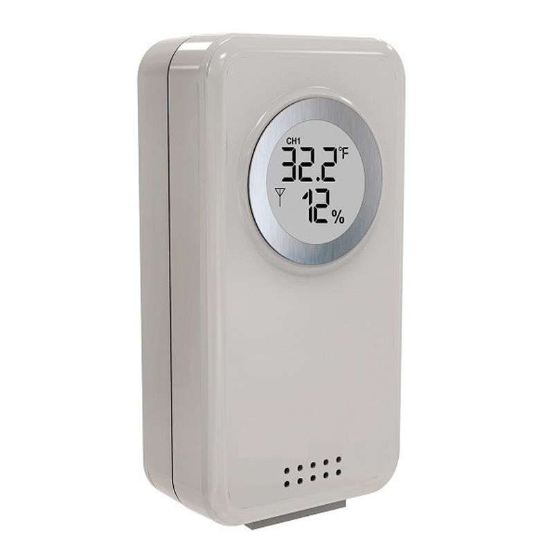 Compteur de température et d'humidité intérieur et extérieur sans fil  maison chambre de bébé affichage