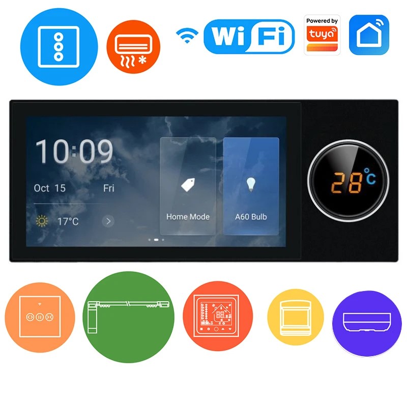 Tuya Inch Touch Multifunction Smart Control Panel