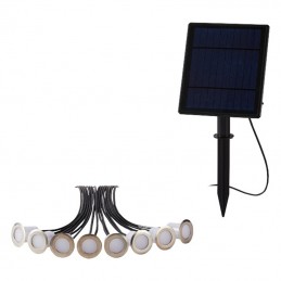 Solar panel deals floor lights