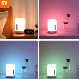 Lampara Led Xiaomi Mi Bedside Lamp 2 9W White Alexa Bivolt Mue4093Gl