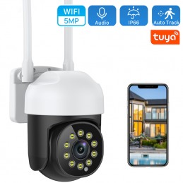 Tuya Telecamera Mini Smart Wifi PTZ 5X con Ai Rilevamento Umano