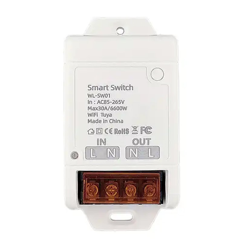 Tuya WiFi Smart Switch High Power up to 30A Voice Control