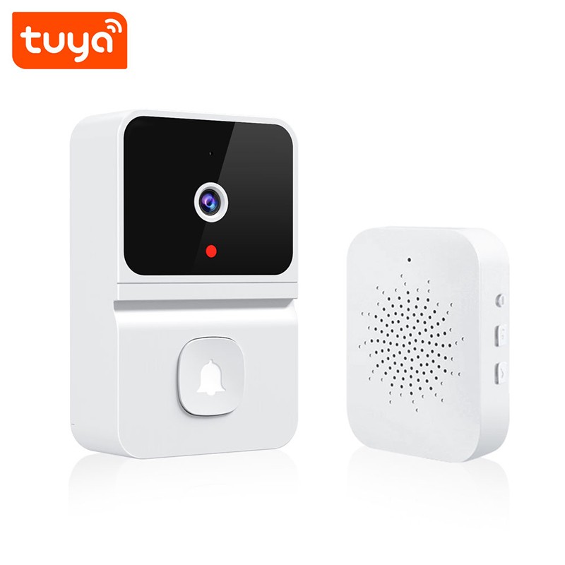 Tuya Video Doorbell Smart WiFi Vision nocturne et audio bidirectionnel
