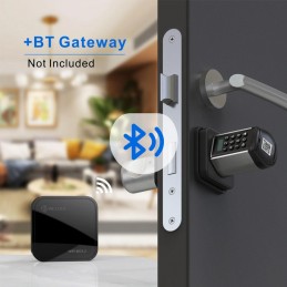 WELOCK Serrure Connectée,serrure à code avec Bluetooth,serrure connectee  porte entree WiFi,smart lock facile à installer : : Bricolage
