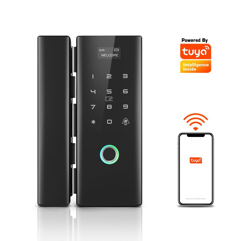 Cerradura WiFi Inteligente Biométrica Tuya con Doble Apertura - Expert4house
