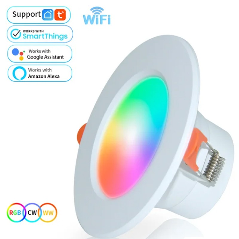 projecteur-spot-rgb-couleur -led-exterieur-lumiere-eclairage-lampe-ampoule-12v-ip67-telecommande