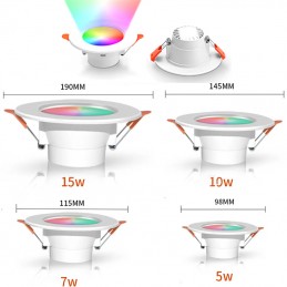 Tuya Smart LED-Einbaustrahler: innerhalb der Beleuchtung App