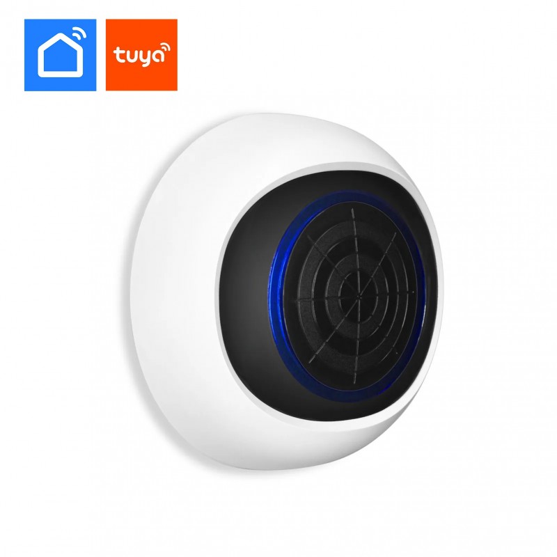 Sensor De Presencia Tuya Smart Zigbee Con Alarma De Luz Y Sonido