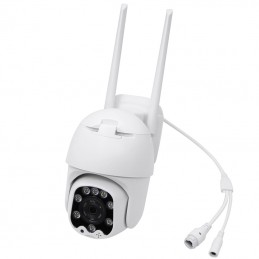 Tuya Outdoor Smart WiFi High Speed PTZ Dome Camera CCTV