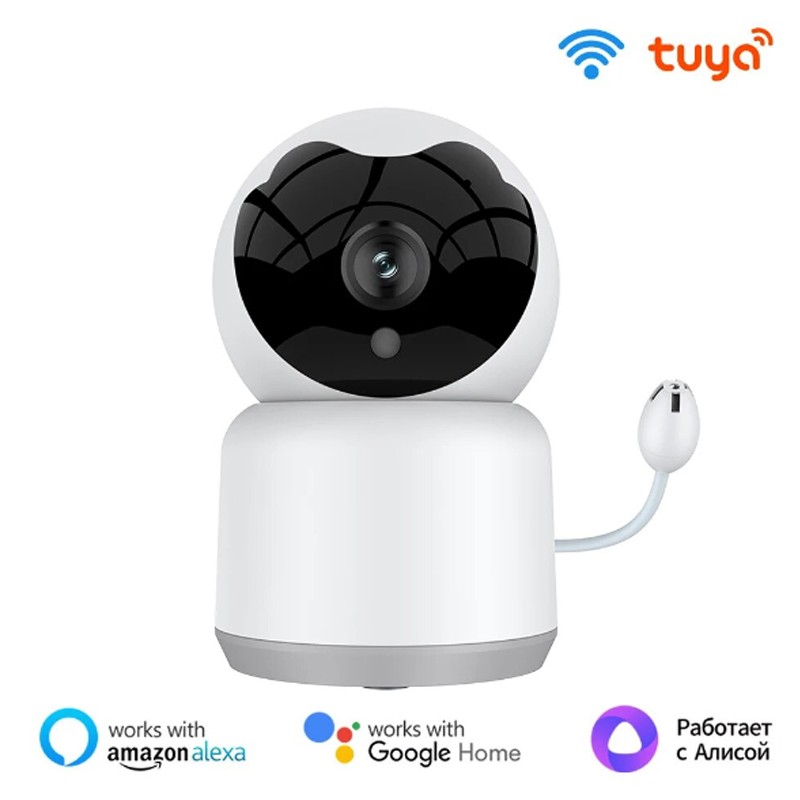 Caméra pour enfants Tuya Smart WiFi 1080P HD - Surveillance sécurisée