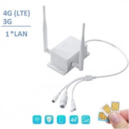 Router met 4G LTE Sim en IP66 LAN-poort voor extern gebruik