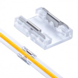 Connecteur rapide pour bandes LED COB et SMD 10 mm à 2 broches