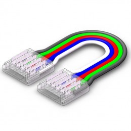 5-pins strip-naar-strip 12 mm COB en SMD RGBW LED-connector