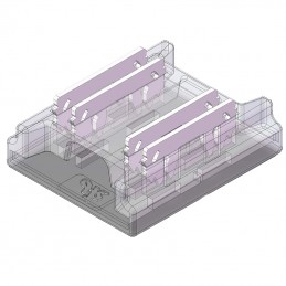 Snelconnector voor 10 mm RGB 4-pins COB- en SMD-ledstrips