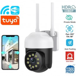 Tuya 5X PTZ Wasserdichte Mini-Smart-WLAN-Kamera