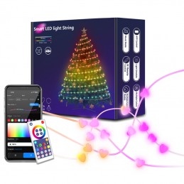 Tuya Smart LED Hartlichtketting WiFi en Bluetooth