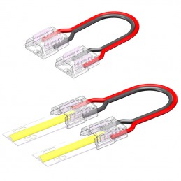 Connecteur LED COB et SMD monochrome à 2 broches pour bande à bande