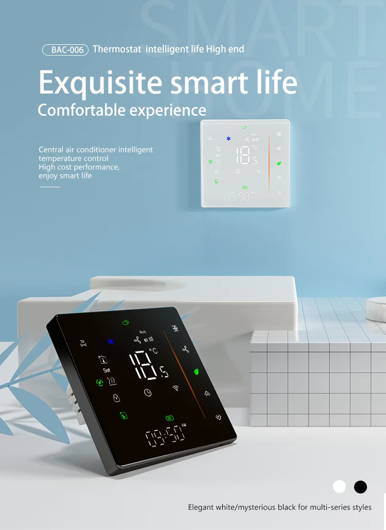 ZigBee Room Thermostat Beca BAC-002 - Supports Alexa Google