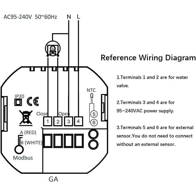 Installation du thermostat WiFi intelligent Beca BHT-1000GALW.jpg