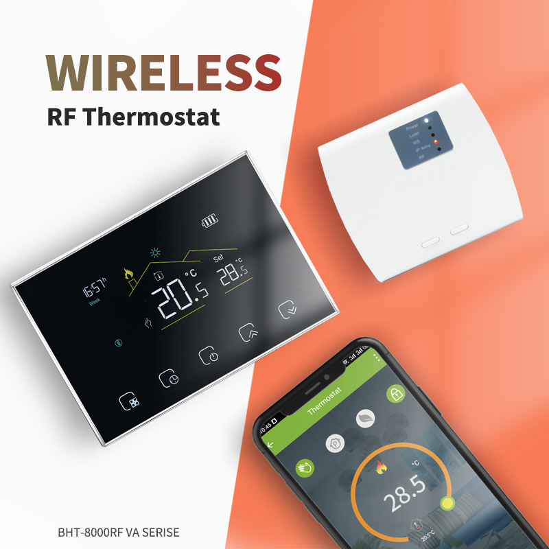 Termostato inalámbrico WIFI Protocolo termostato remoto for