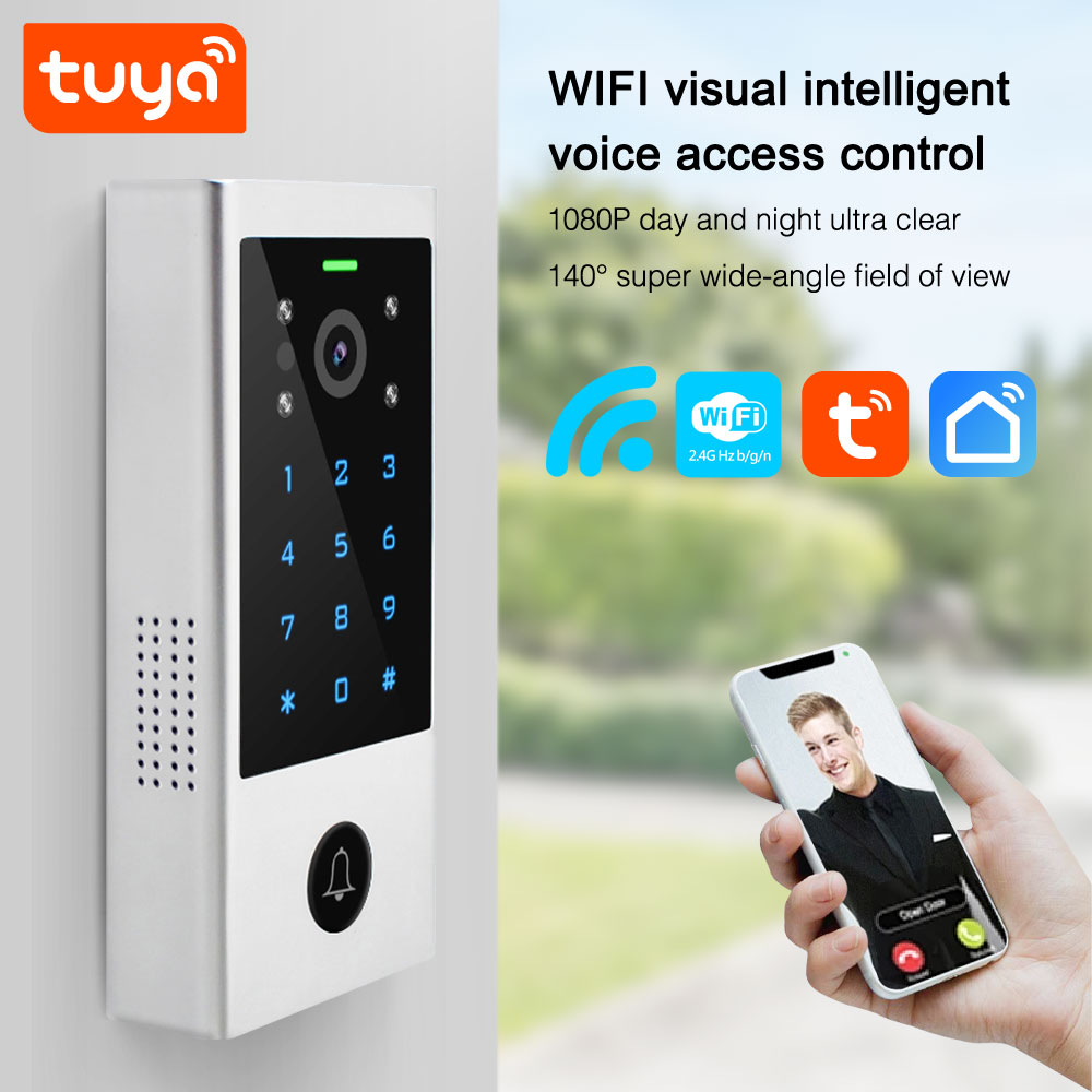 Videoportero Tuya con Smart WiFi IP Full HD 1080P Control de Acceso